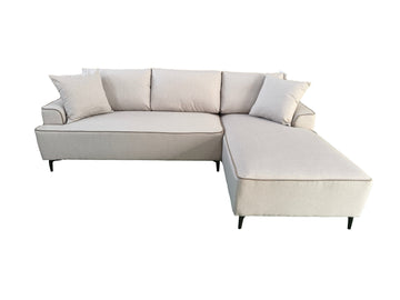 Oreo Right Hand Corner Sofa Beige