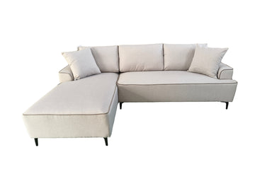 Oreo Left Hand Corner Sofa Beige