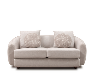 Lunar 2 Seater Cream