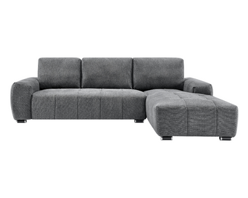 Caramel Right Hand Corner Sofa Grey