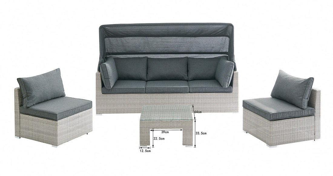 Harbor Sunbed Set & Cover