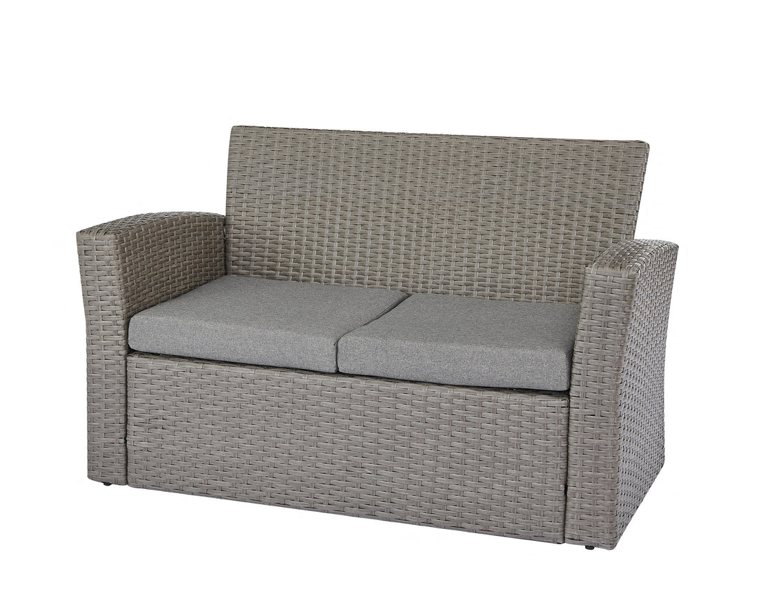 Retreat 4PC Lounger w/ Cream Cushions