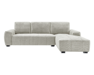 Caramel Right Hand Corner Sofa Beige