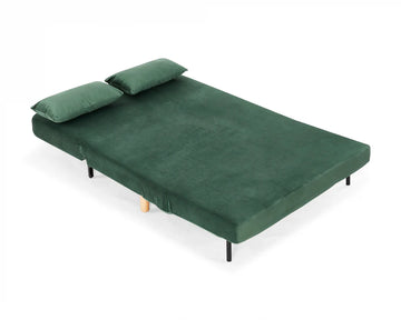 Keller Velvet double Futon Sofa Bed