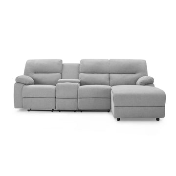 Harrison Fabric Recliner Sofa Right Hand Chaise