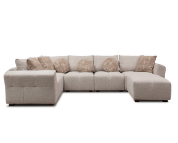 Chloe Modular Corner Sofa Cream