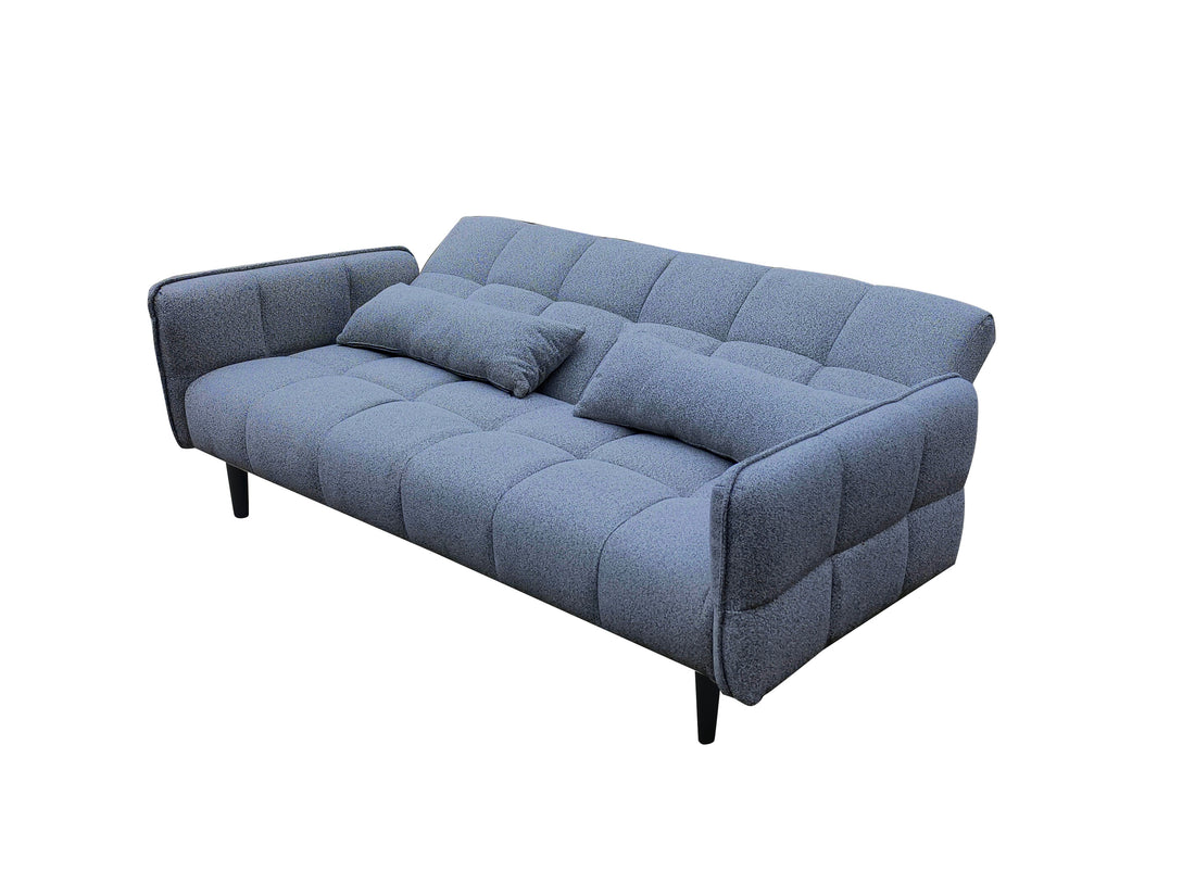 Kivo 3 seater Click Clack Sofa bed Grey