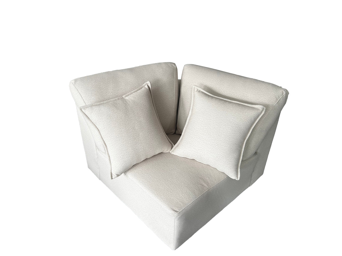 Sable 5 Seater Modular Corner Cream