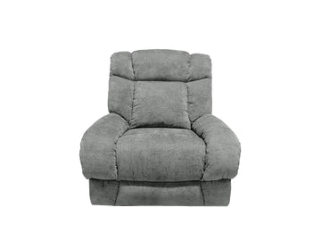 Marlow Fabric 1 Seater Electric Recliner Set Silver