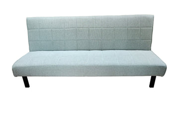 Romeo 3 Seater Click Clack Sofa bed Silver