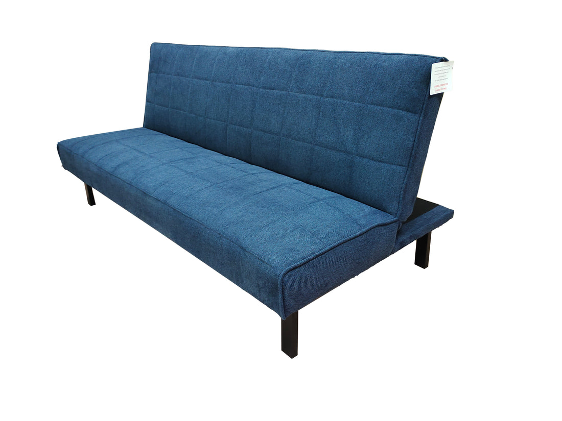 Romeo 3 Seater Click Clack Sofa bed Navy