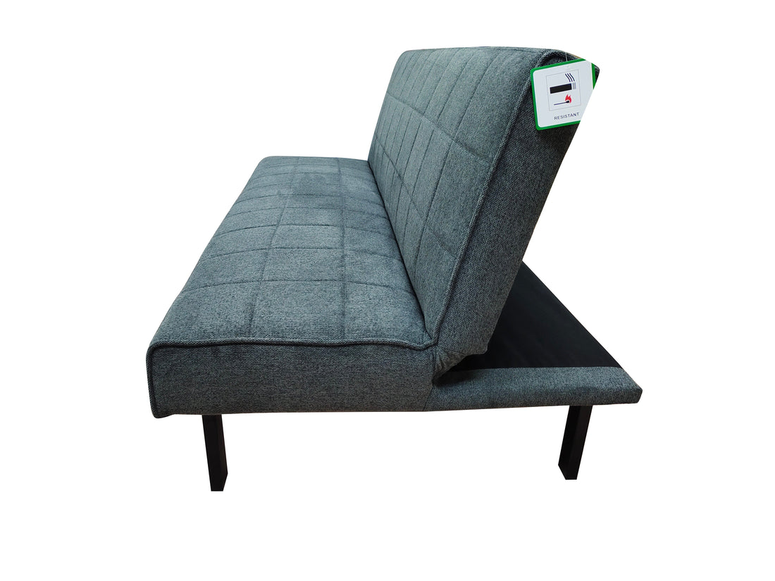 Romeo 3 Seater Click Clack Sofa bed Grey