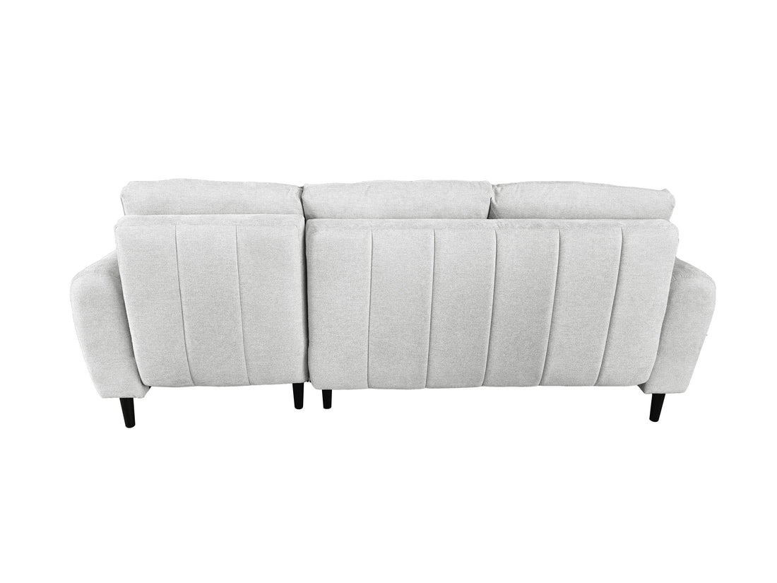Caston Universal Corner Sofa bed With Storage Silver