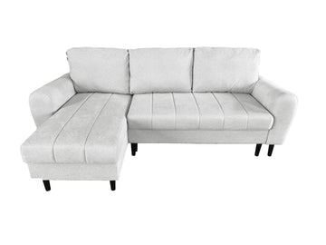 Caston Universal Corner Sofa bed With Storage Silver