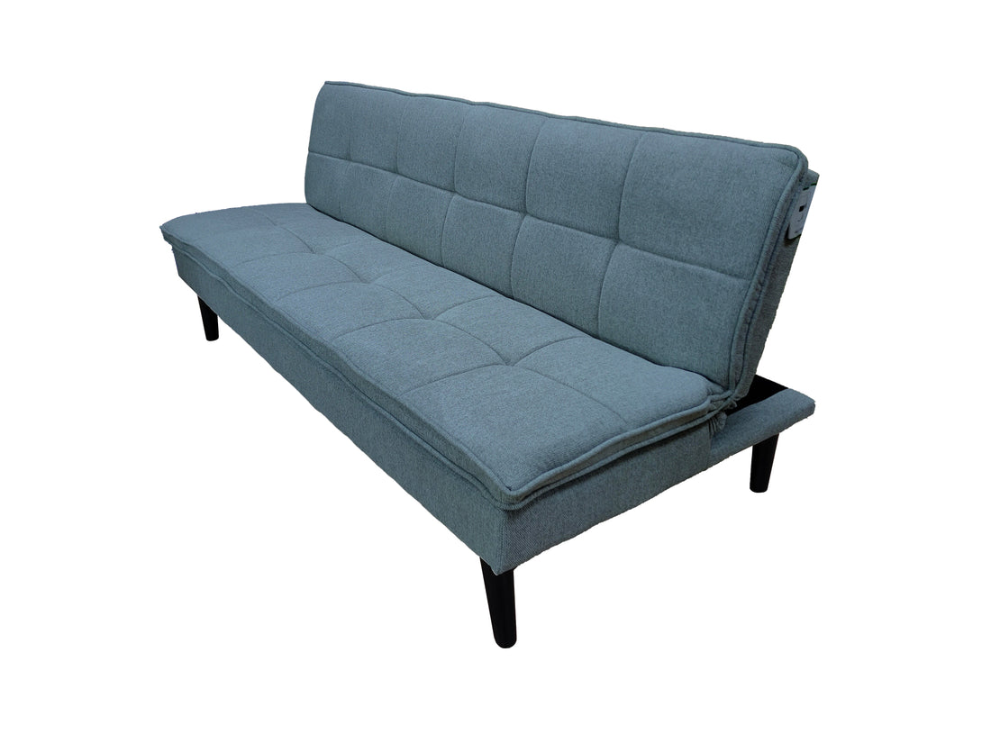 Pluma 3 seater click clack sofa bed Grey