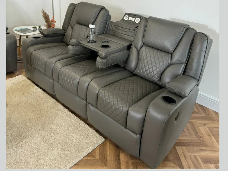 Orlando 3 Seater Electric Recliner Sofa