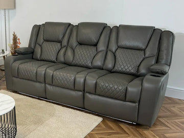 Orlando 3 Seater Electric Recliner Sofa