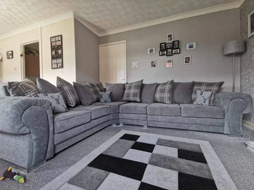 Verona 6 seater corner sofa