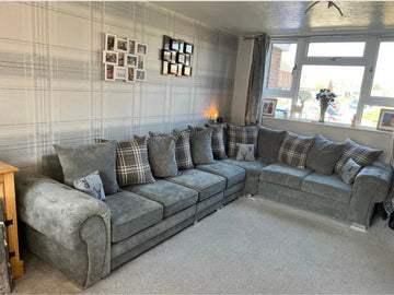 Verona 7 seater corner sofa