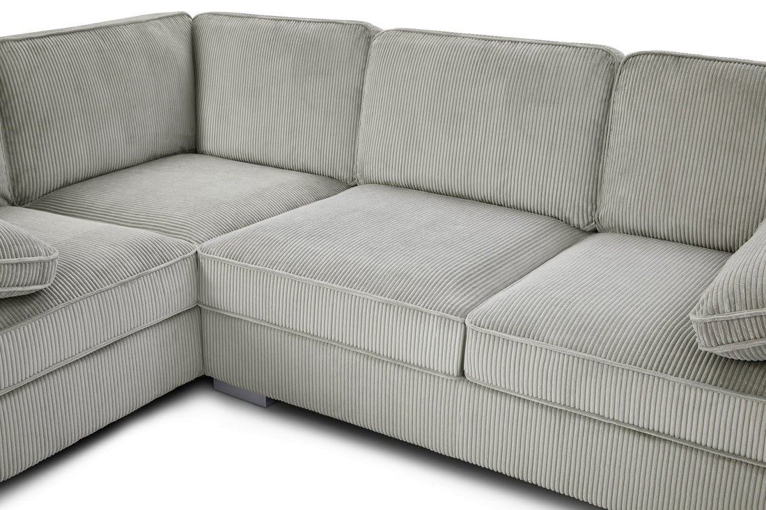 Ascot Left Hand Corner Sofa Jumbo Cord Mink