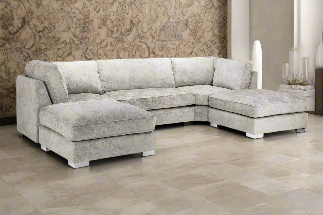 Bishop U Shape High Back Corner Sofa
