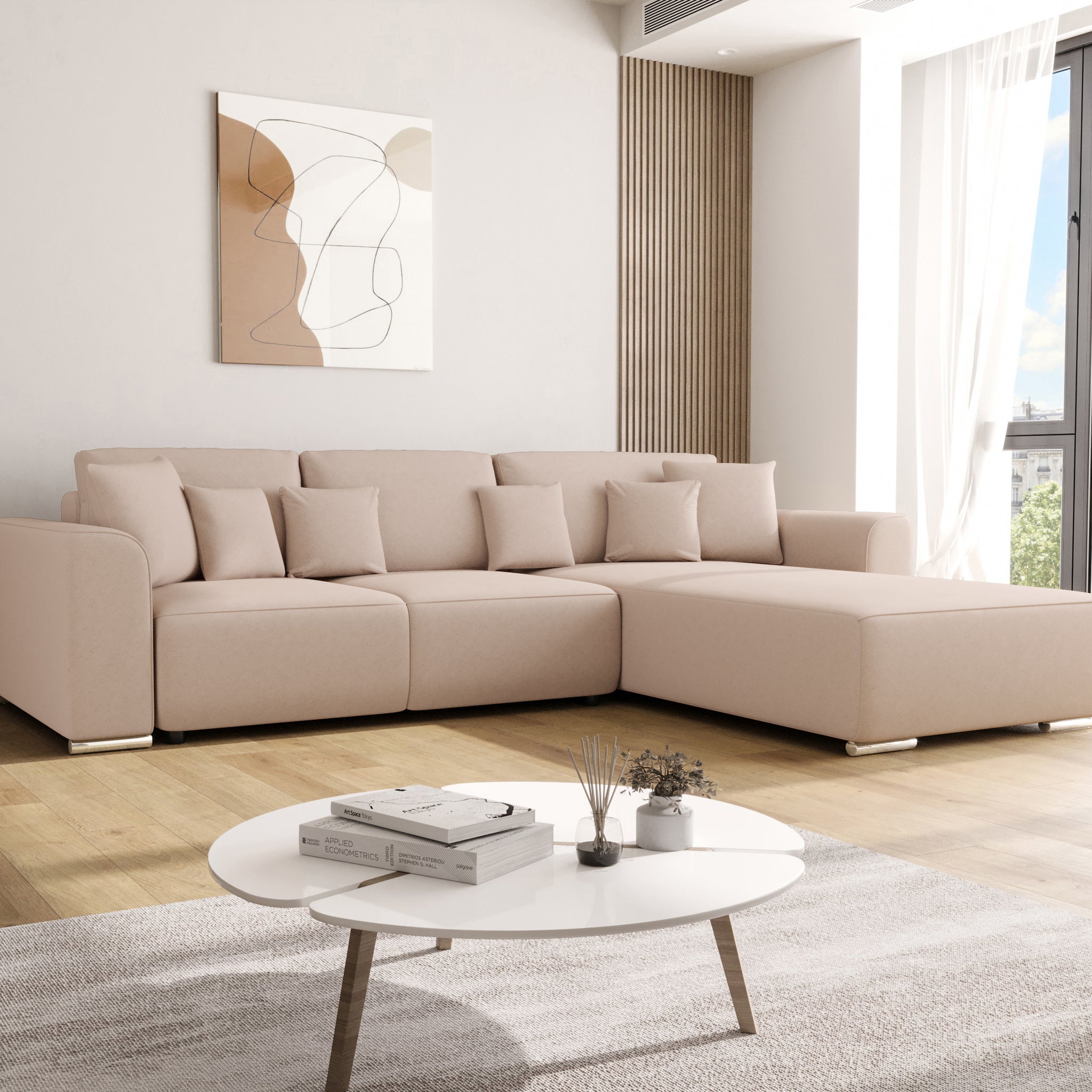 Gusto Universal L Shape Modular Corner Sofa