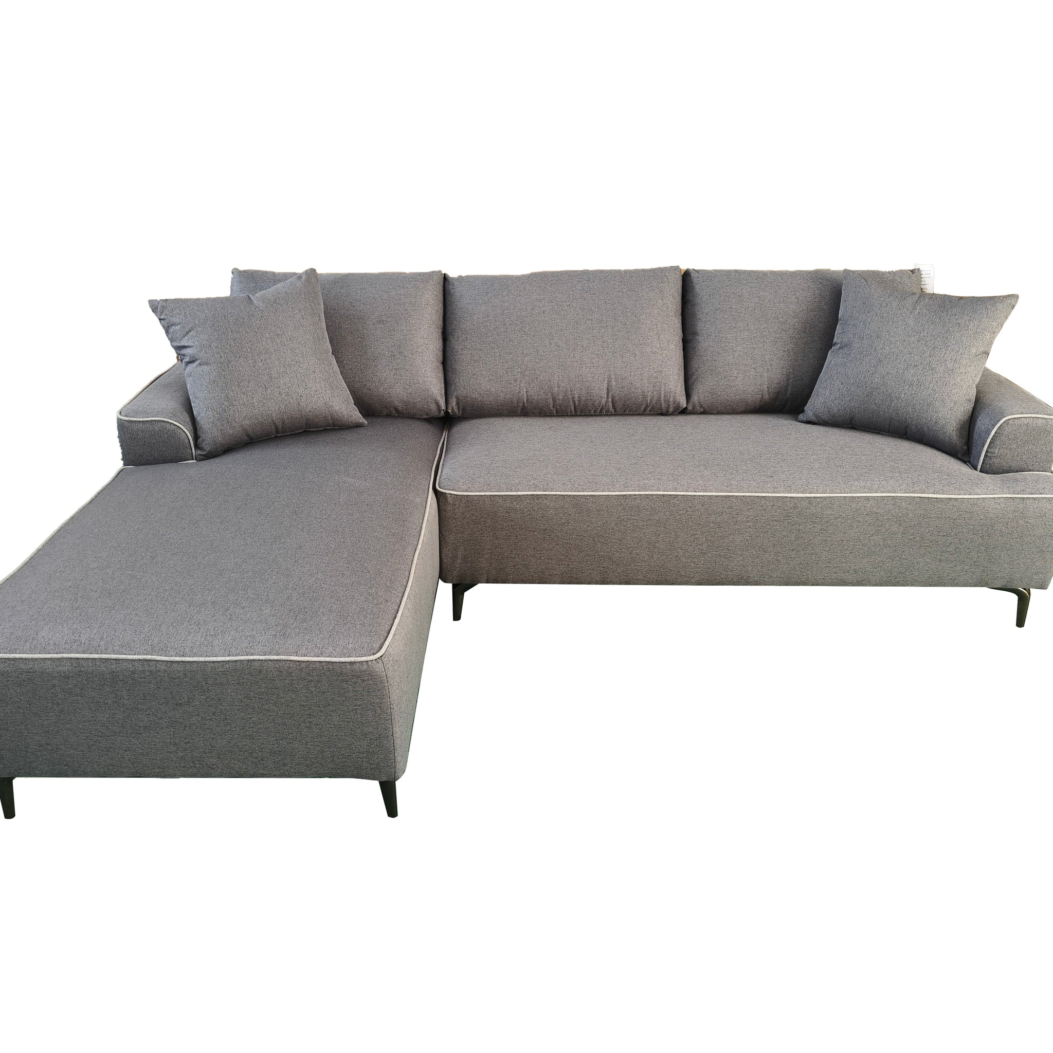 Oreo Left Hand Corner Sofa Grey