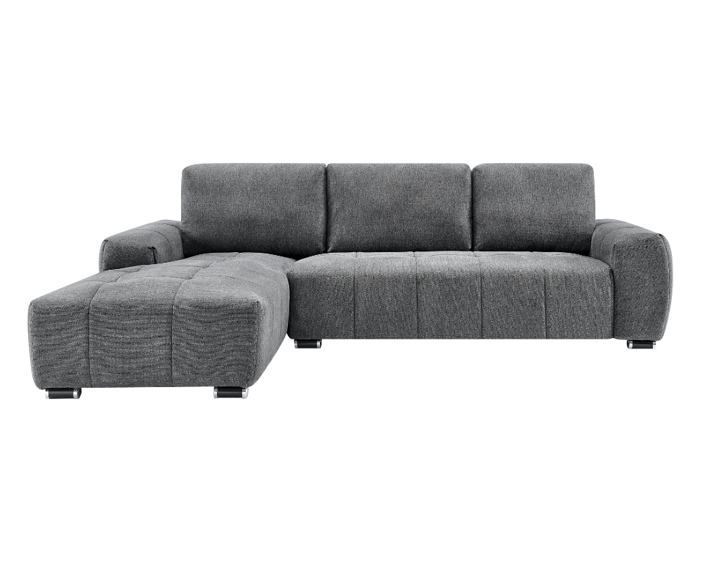 Caramel Left hand Corner Sofa Grey
