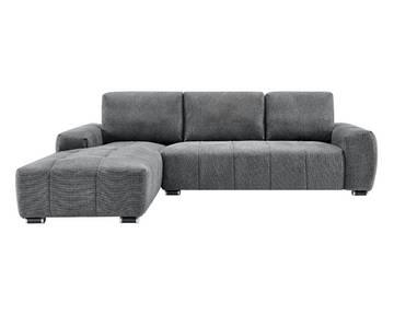 Caramel Left hand Corner Sofa Grey
