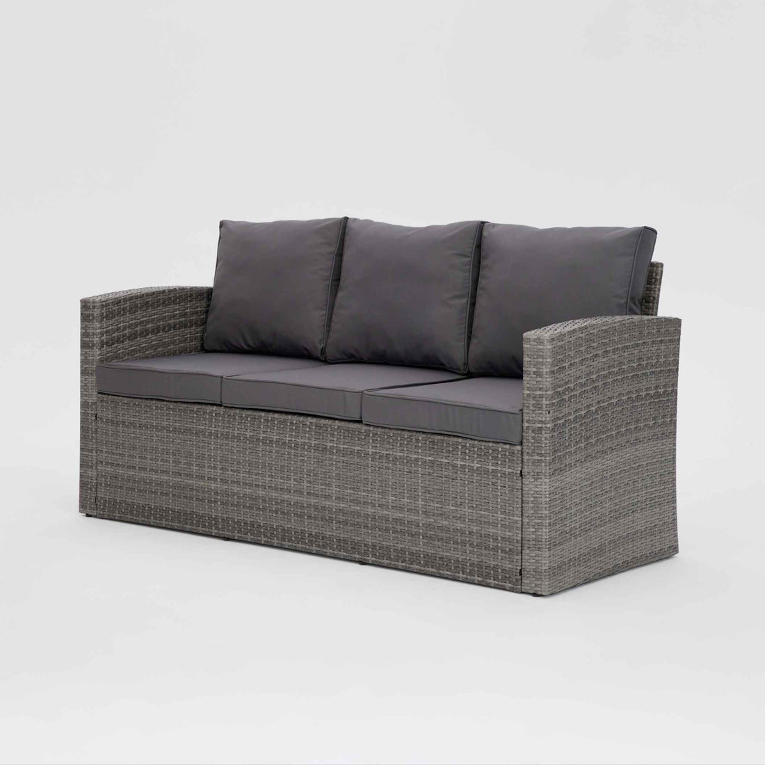 Meadow Sofa Set w/ Grey Cushions + Cover