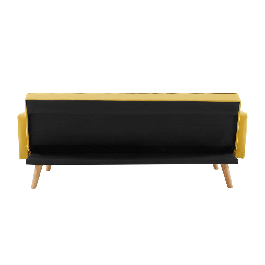 Willow Sofa Bed Yellow - 3 Seater