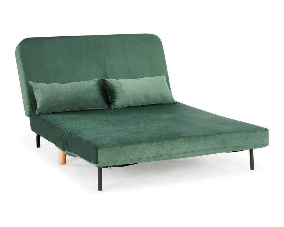 Keller Velvet double Futon Sofa Bed