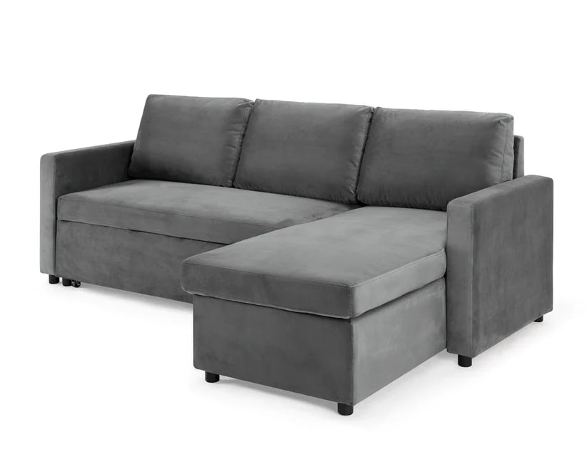 Dorset Velvet Pull Out Sofa Bed