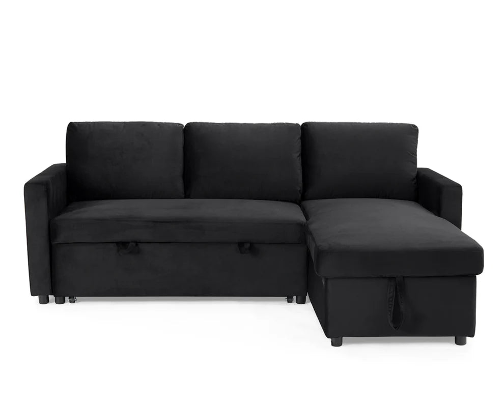 Dorset Velvet Pull Out Sofa Bed