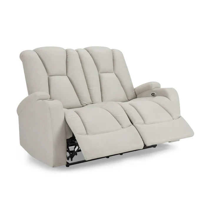 Hannah Air Leather 2+3 Seater Electric Recliner