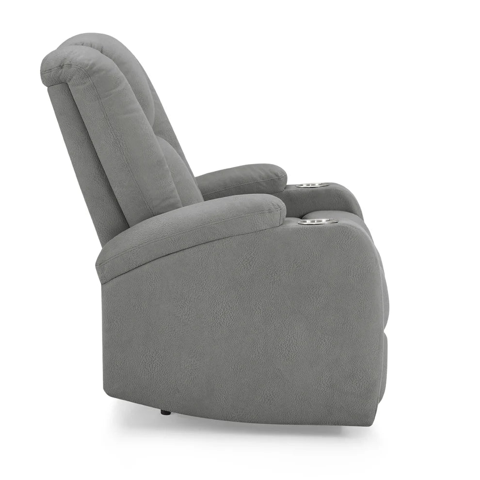 Hannah Air Leather 1-Seater Electric Recliner