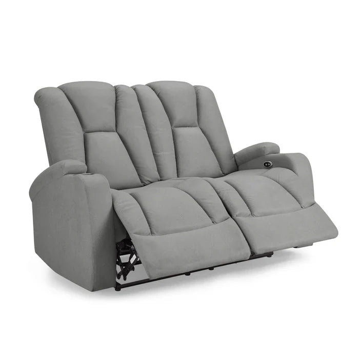 Hannah Air Leather 2+3 Seater Electric Recliner
