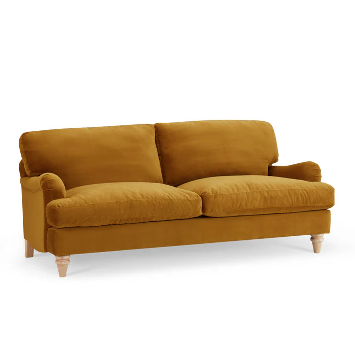 Mason Velvet Fabric 2+3 Seater Sofa