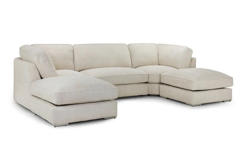 Bishop U Shape High Back Corner Sofa