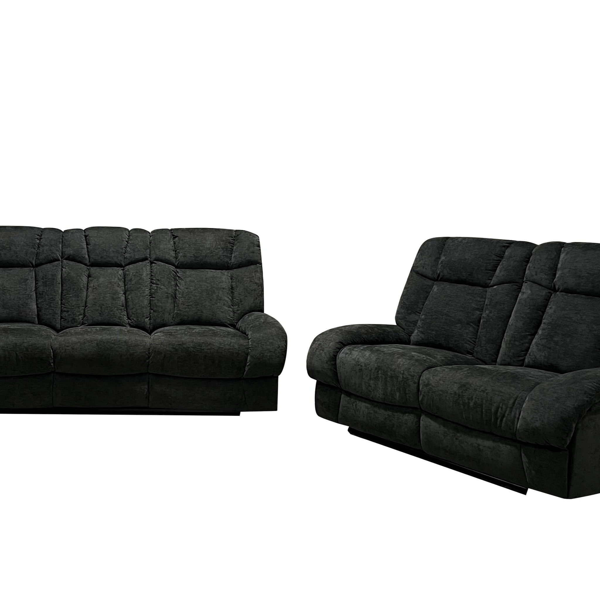 Marlow Fabric 2+3 Seater Electric Recliner Set Grey