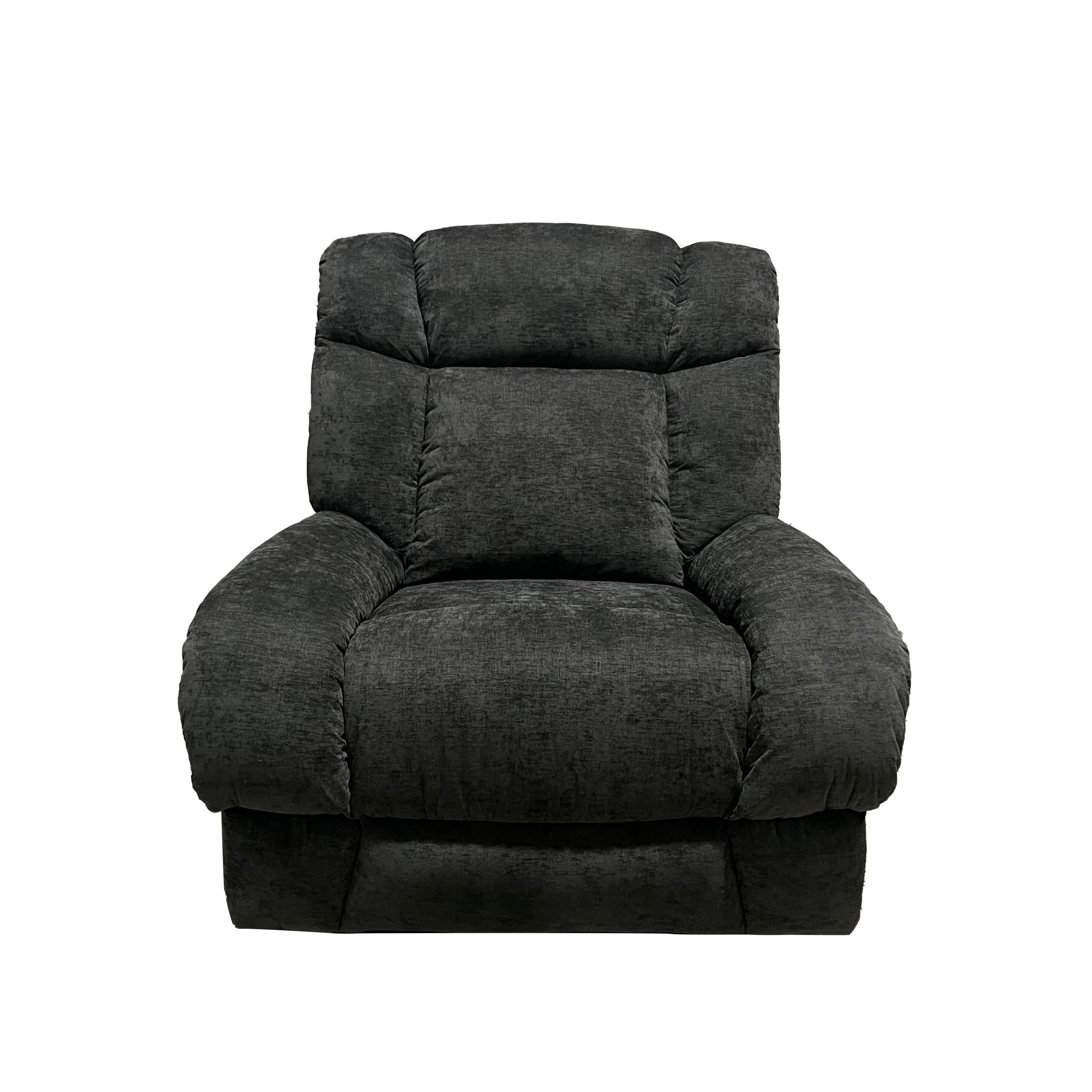 Marlow Fabric 1 Seater Electric Recliner Set Grey