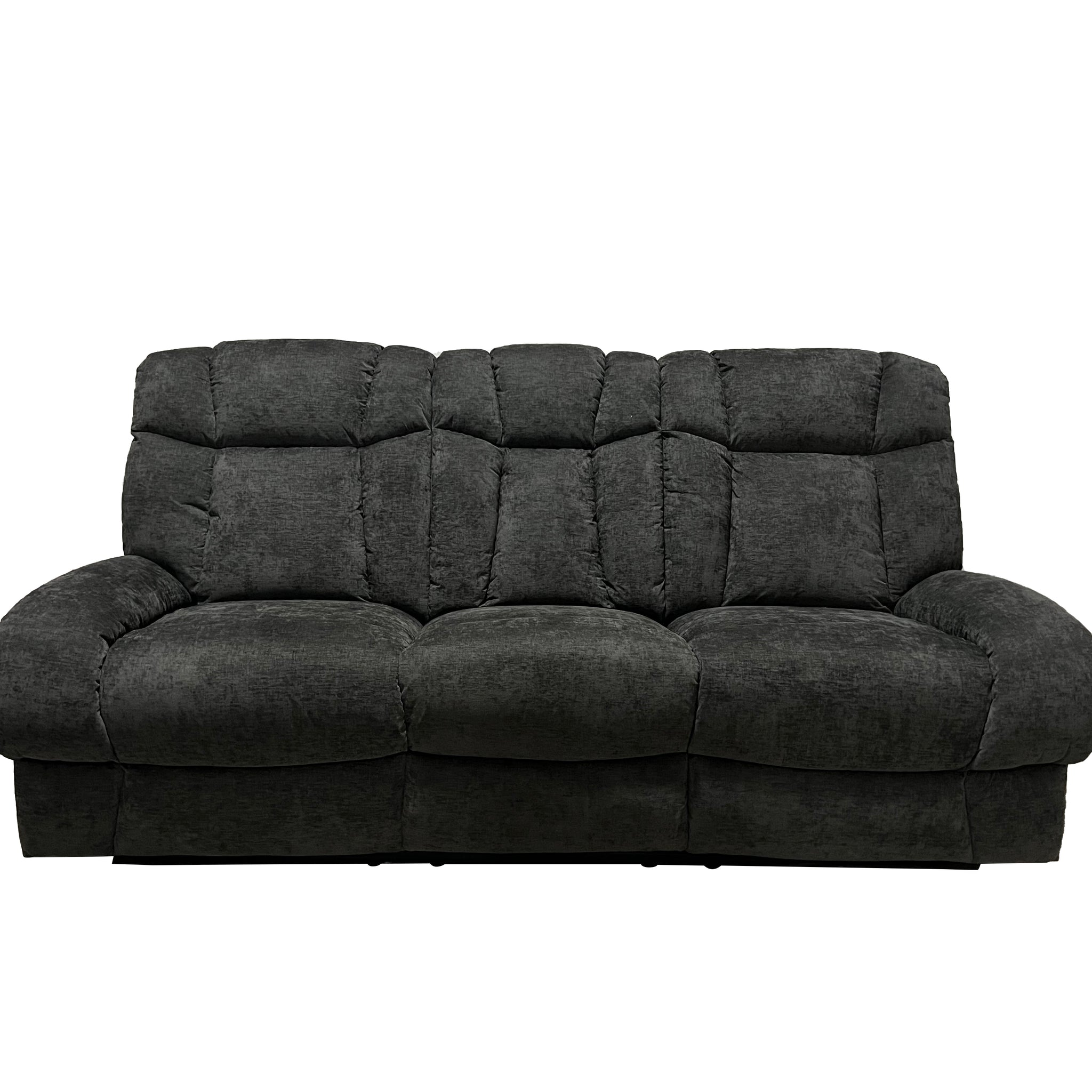 Marlow Fabric 3 Seater Electric Recliner Set Grey