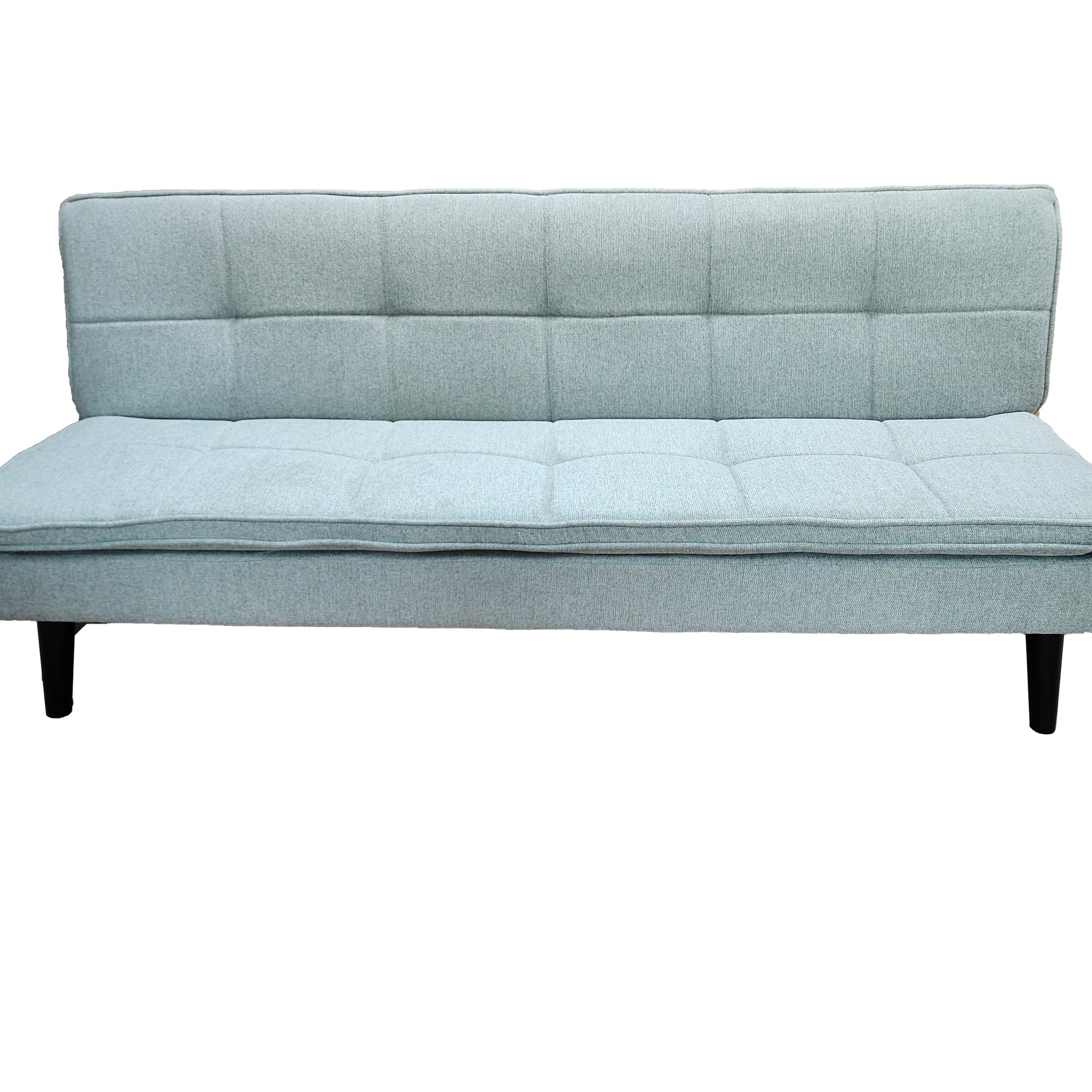 Pluma 3 seater click clack sofa bed Silver
