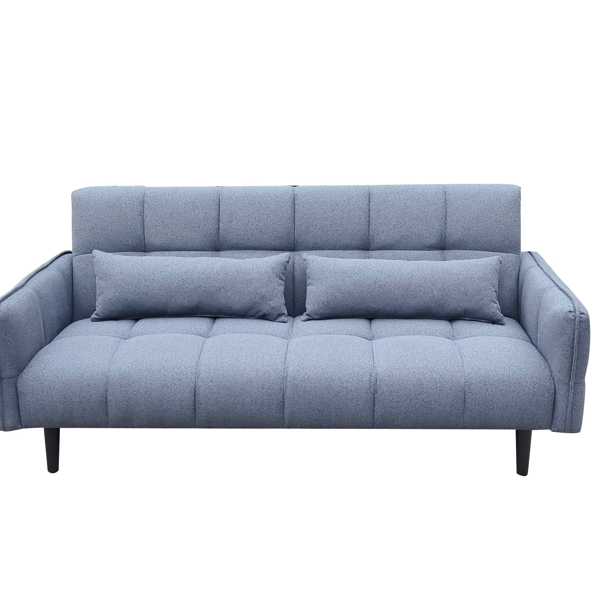 Kivo 3 seater Click Clack Sofa bed Grey