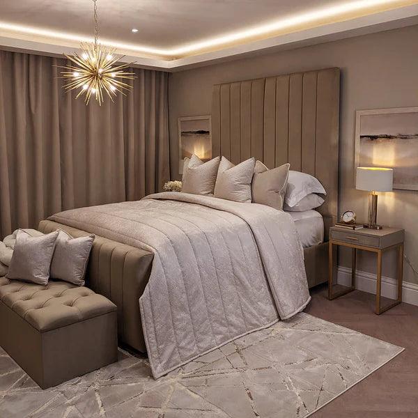 Nest Luxury Panelled Bed